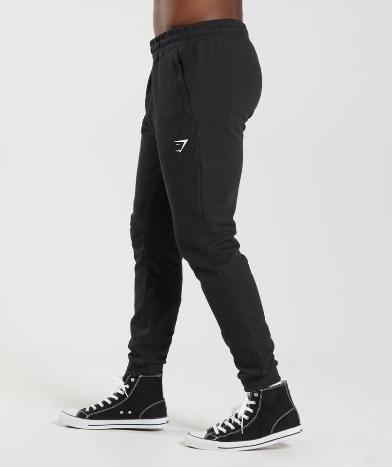 Men's Gymshark React Jogger Black | NZ 2YNECO